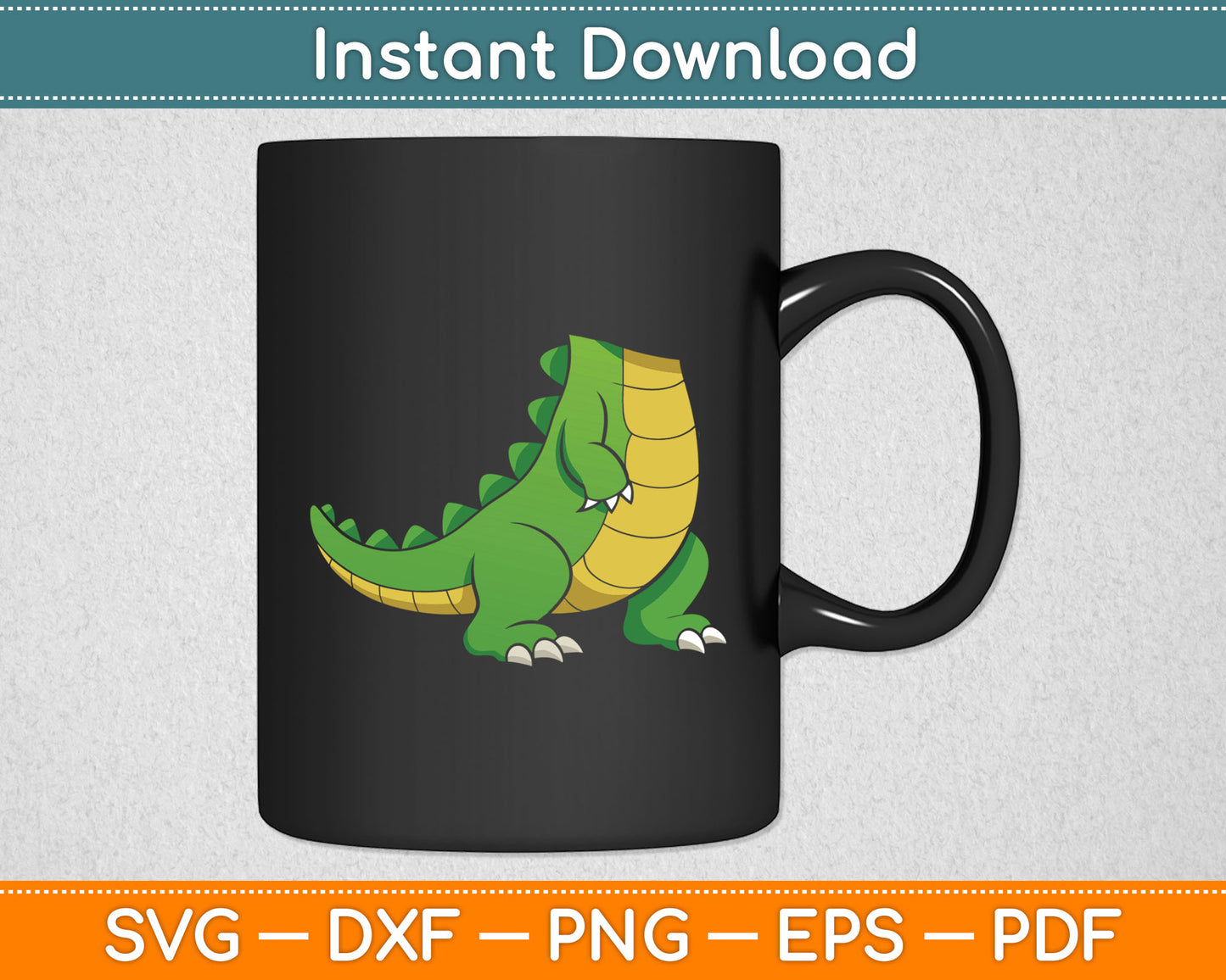Alligator Costume - Gator Crocodile Zoo Animal Lover Svg Digital Cutting File