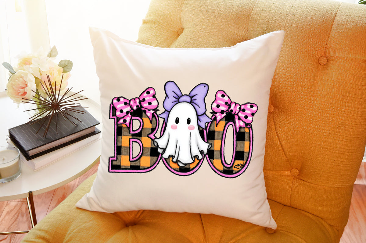 BOO Cute Halloween Ghost PNG