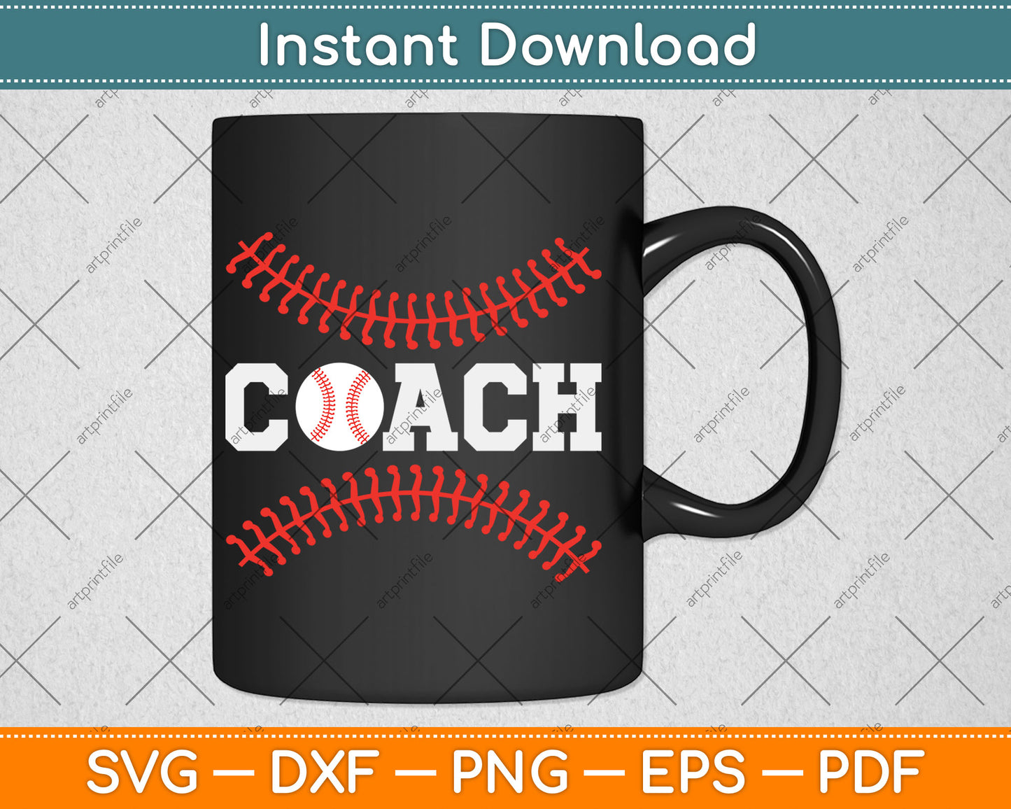 Baseball Coach Svg Digital Cutting File