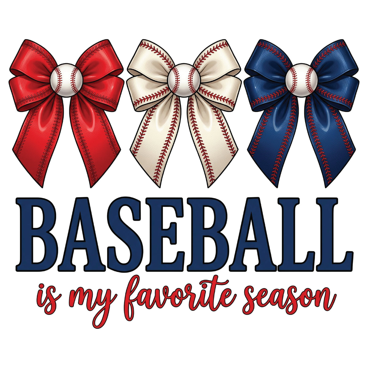 Baseball Is My Favorite Season PNG