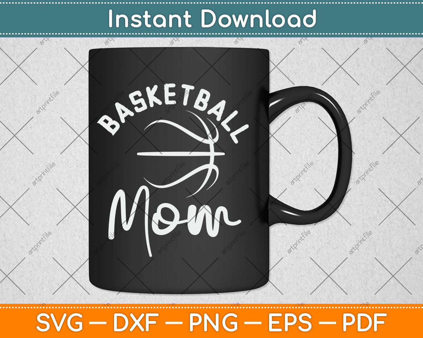 Basketball Mom Mothers Day Svg Digital Cutting File