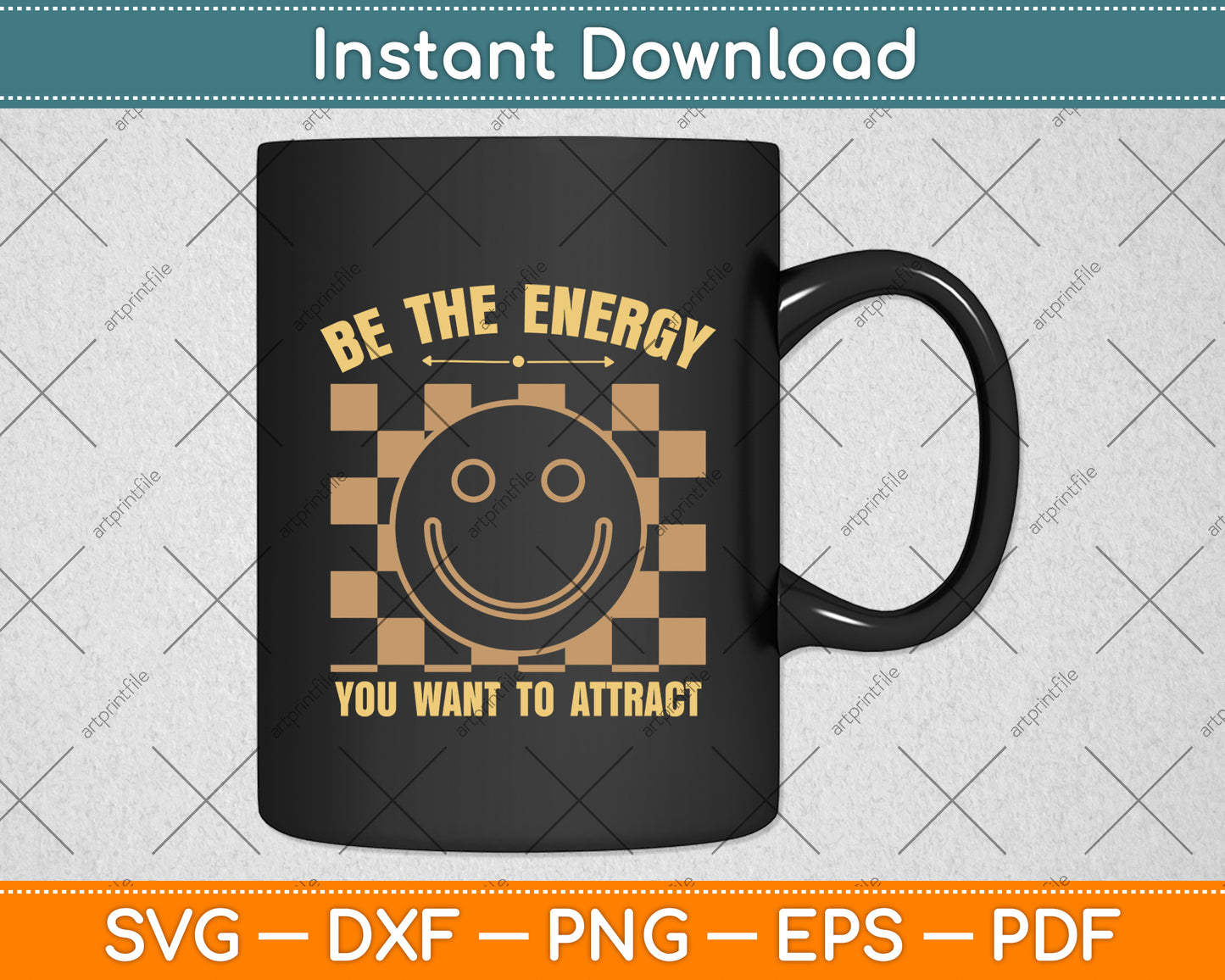 Be The Energy You Want To Attract Svg Design Digital Cutting File
