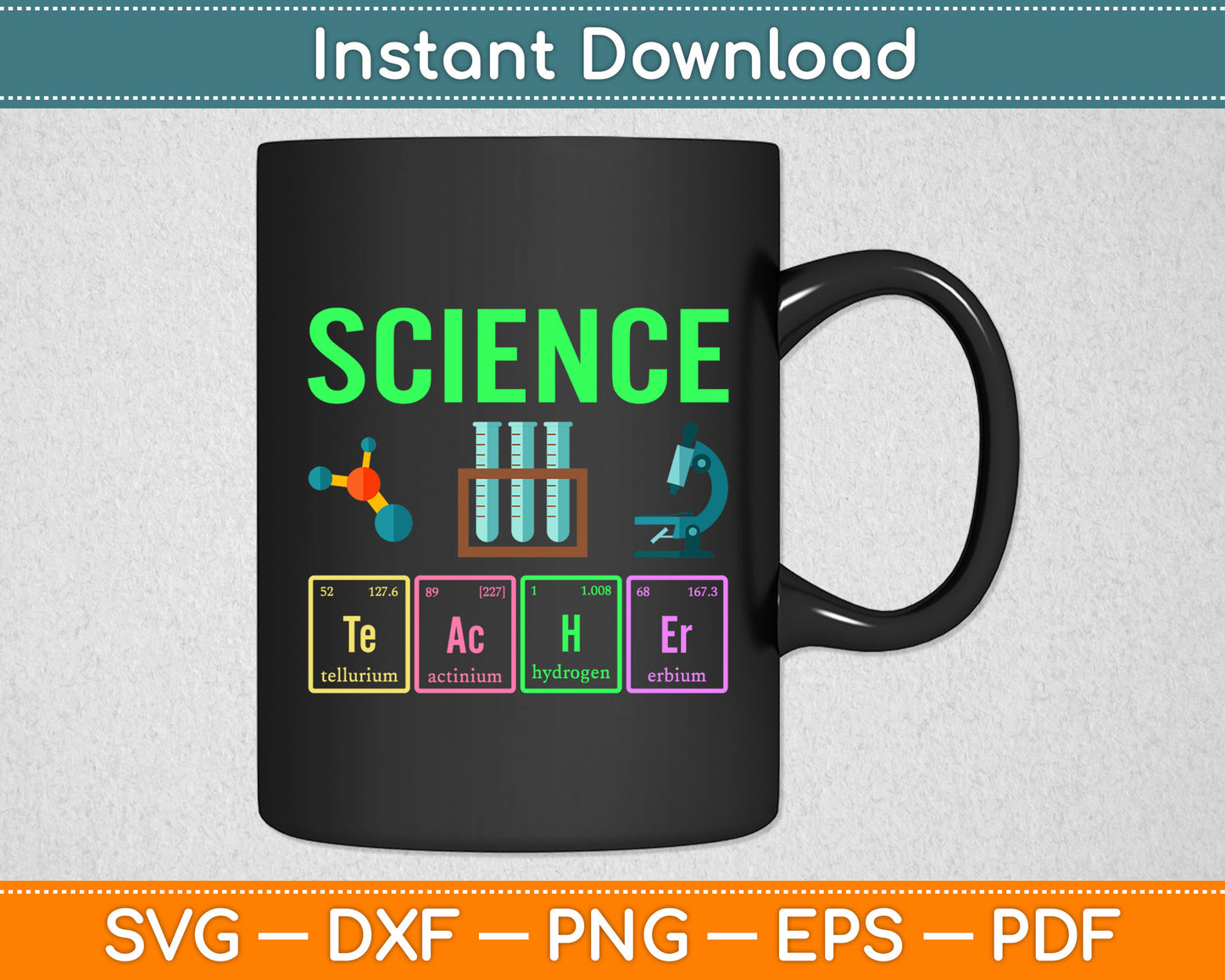 Biology Science Teacher Definition Svg Digital Cutting File