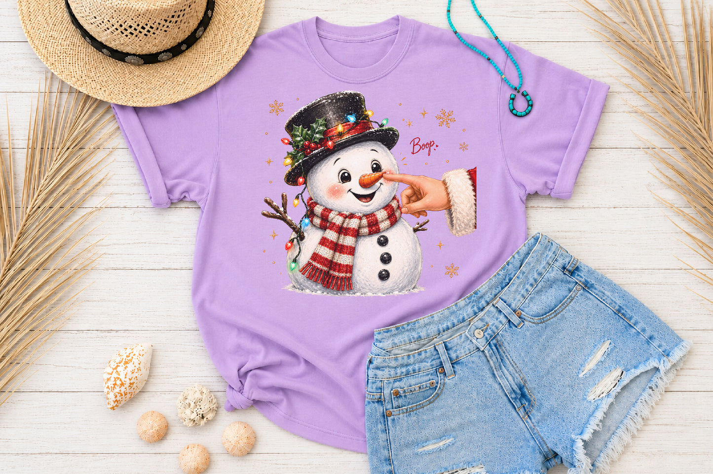 Boop Snowman Christmas PNG Cute Winter Snowman