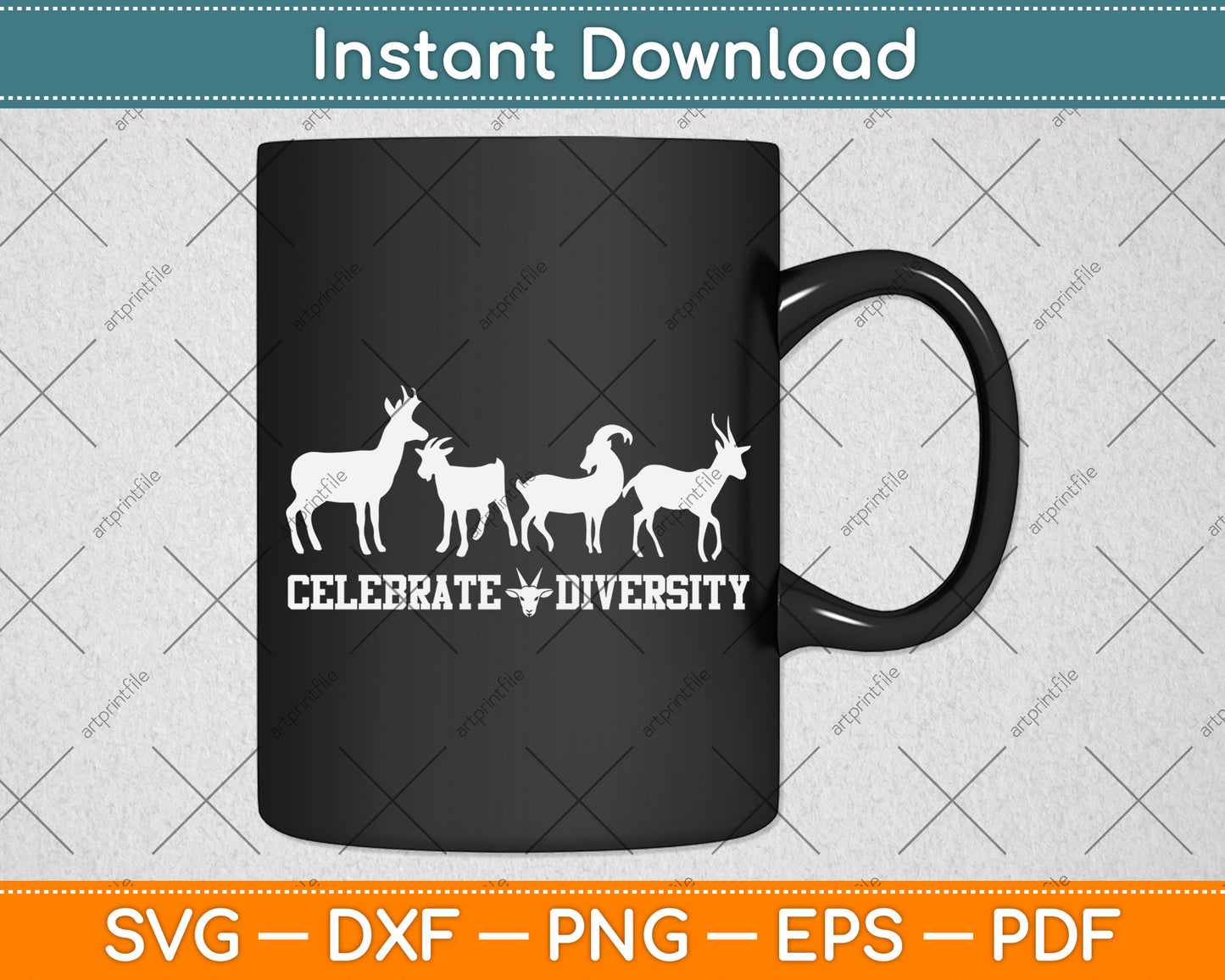 Celebrate Diversity Svg Digital Cutting File