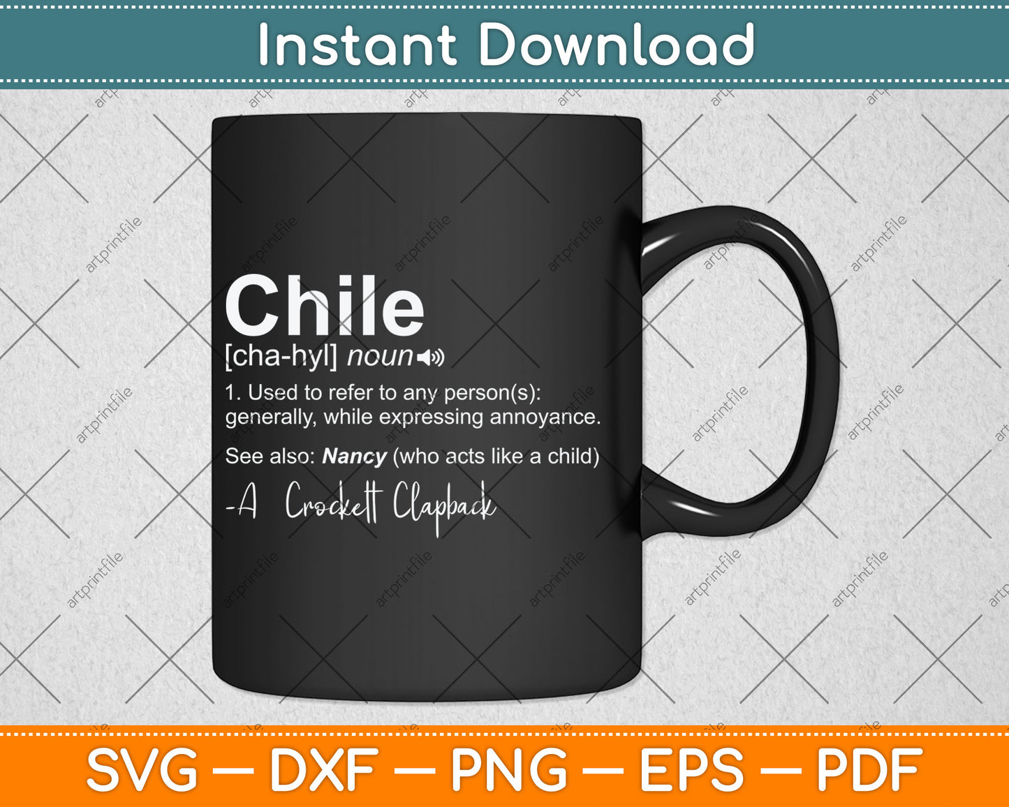 Chile Definition Noun Used To Refer To Any Person Svg Digital Cutting File