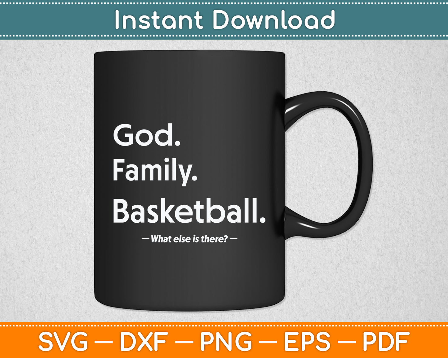 Christian God Family Basketball Jesus Christ Christianity Svg Digital Cutting File