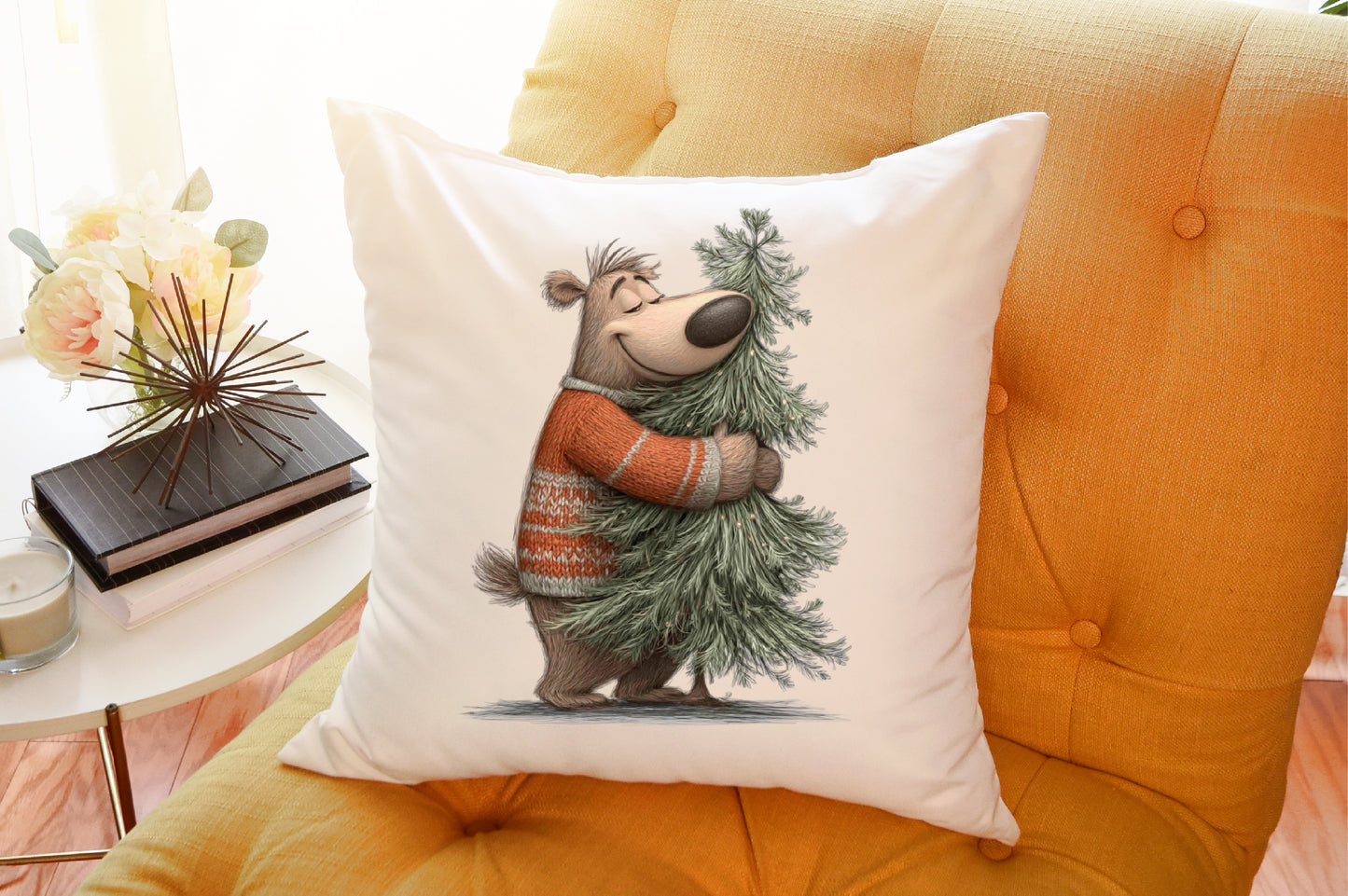 Christmas Bear Clipart PNG Bundle
