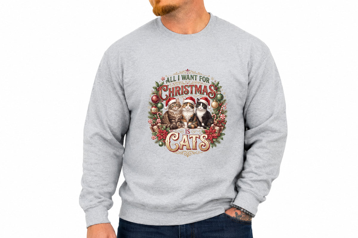 Christmas Cats Sublimation PNG