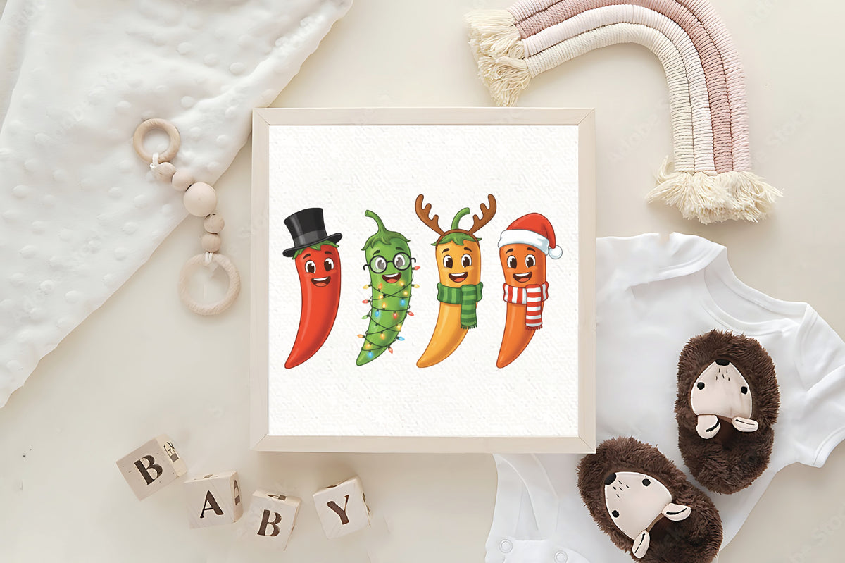 Christmas Chili Pepper PNG