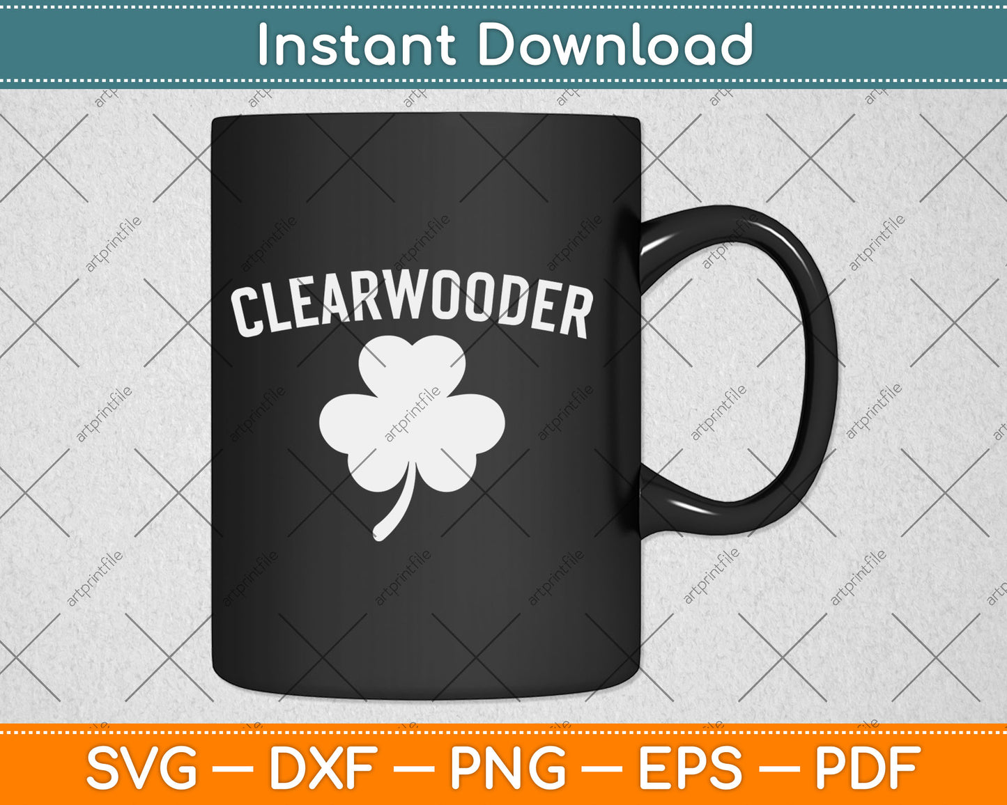 Clearwooder St. Patrick's Baseball Clearwater Philadelphia Svg Digital Cutting File