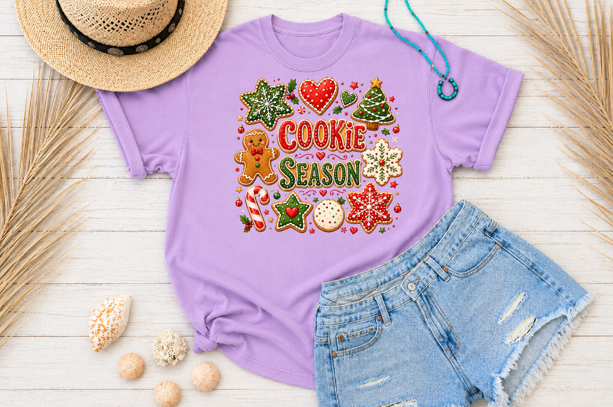 Cookie Season Christmas PNG Sublimation Design