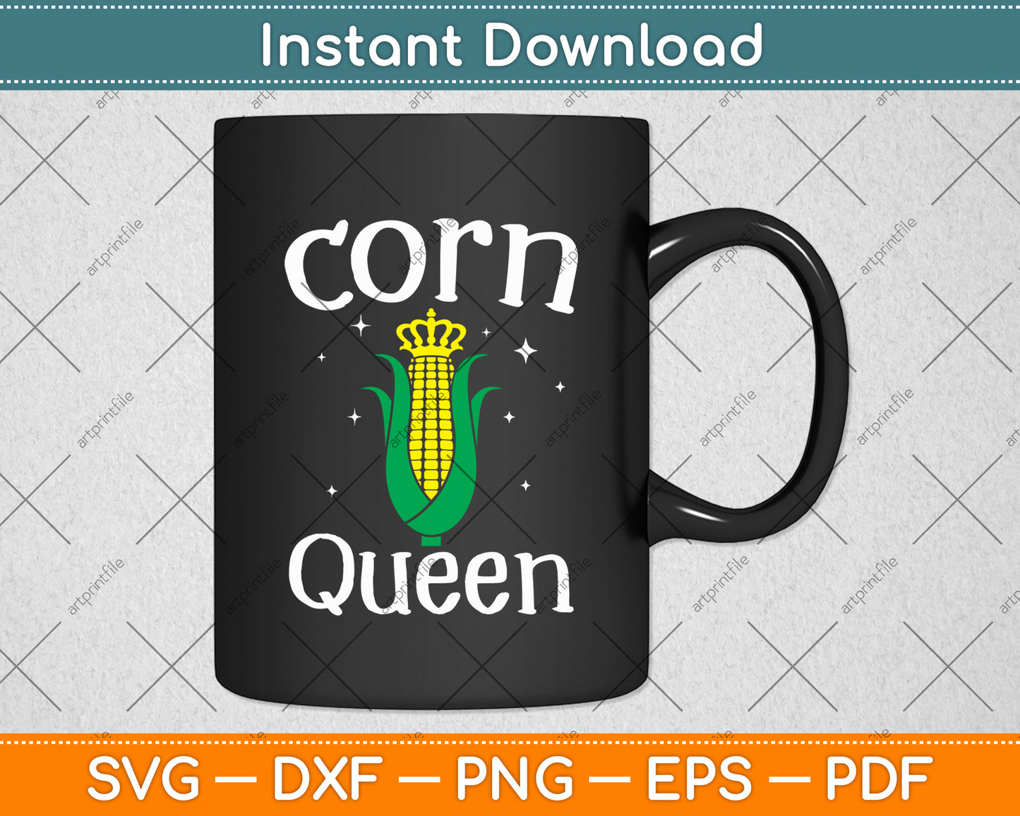 Corn Queen Mothers Day Svg Digital Cutting File