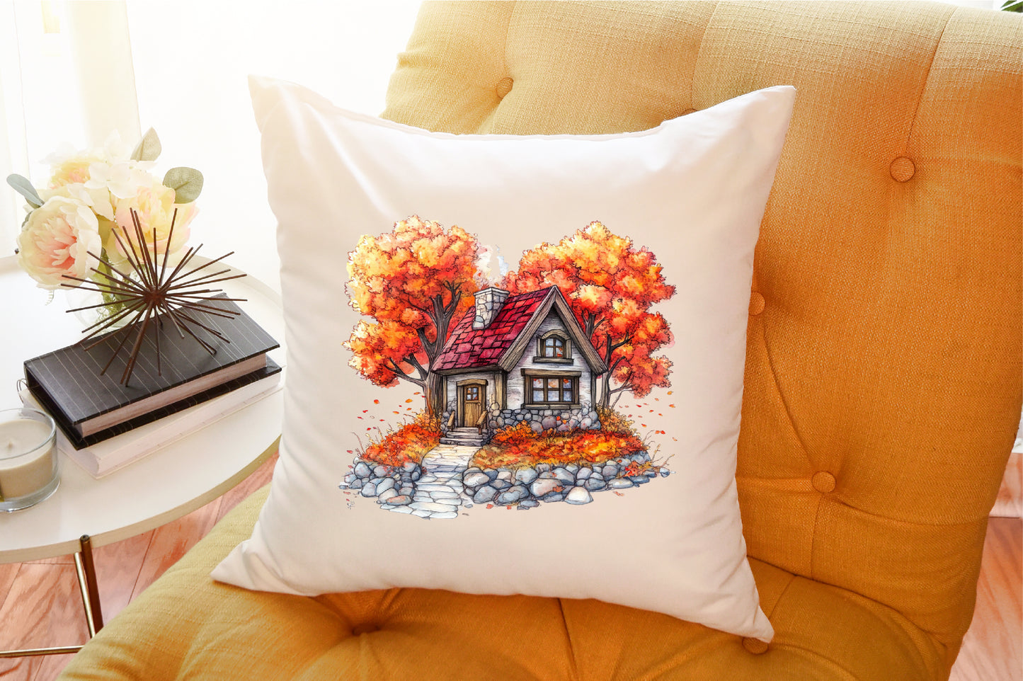 Cozy Fall Autumn PNG Bundle Cute Seasonal Clipart