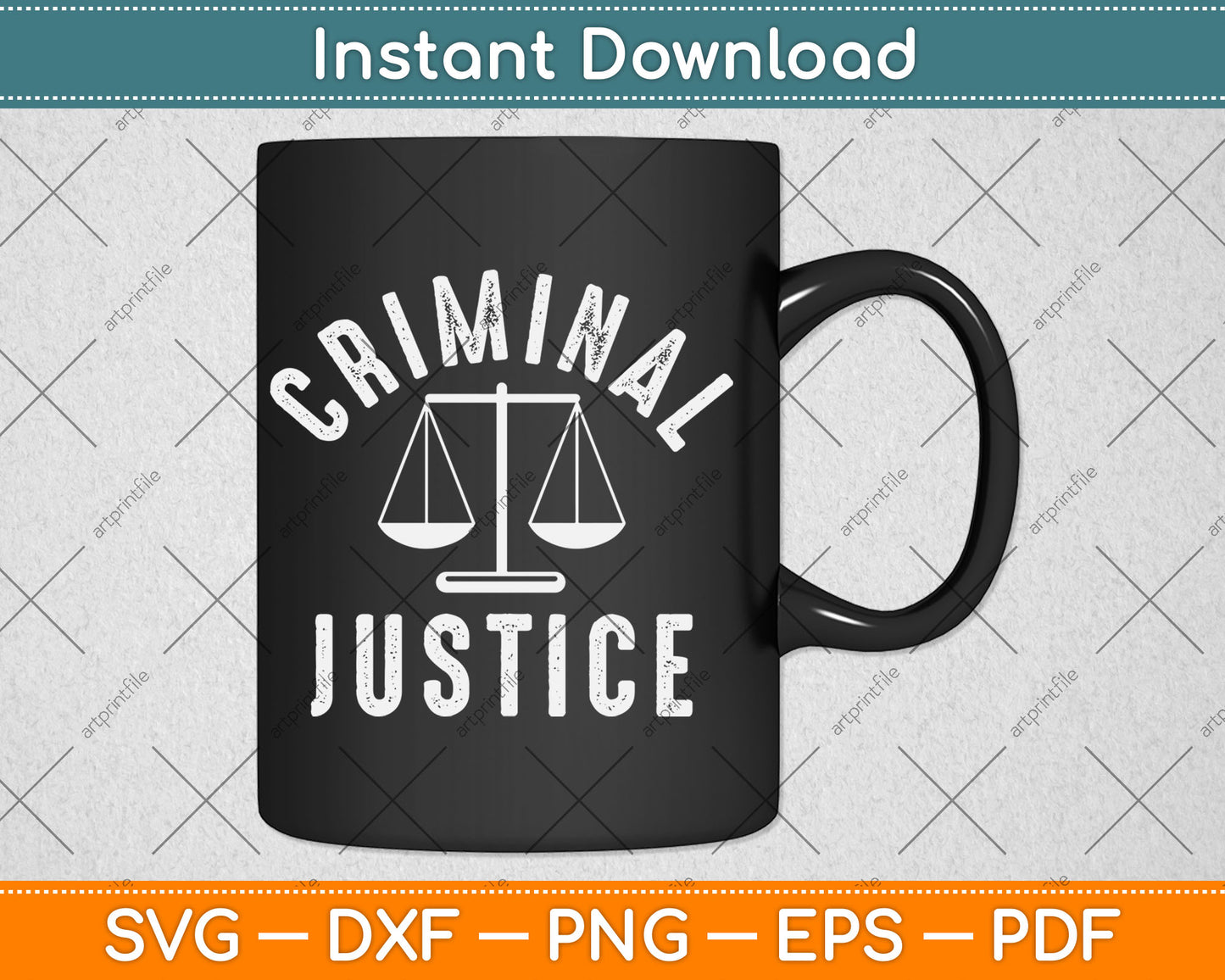 Criminal Justice Major College Graduate Graduation Svg Digital Cutting File
