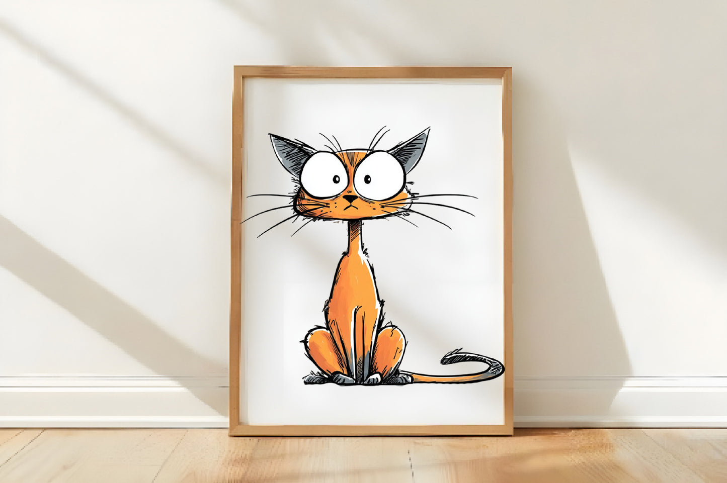 Cute Cat Clipart PNG Bundle | Adorable Watercolor Cat Clipart | Kawaii Cat PNG