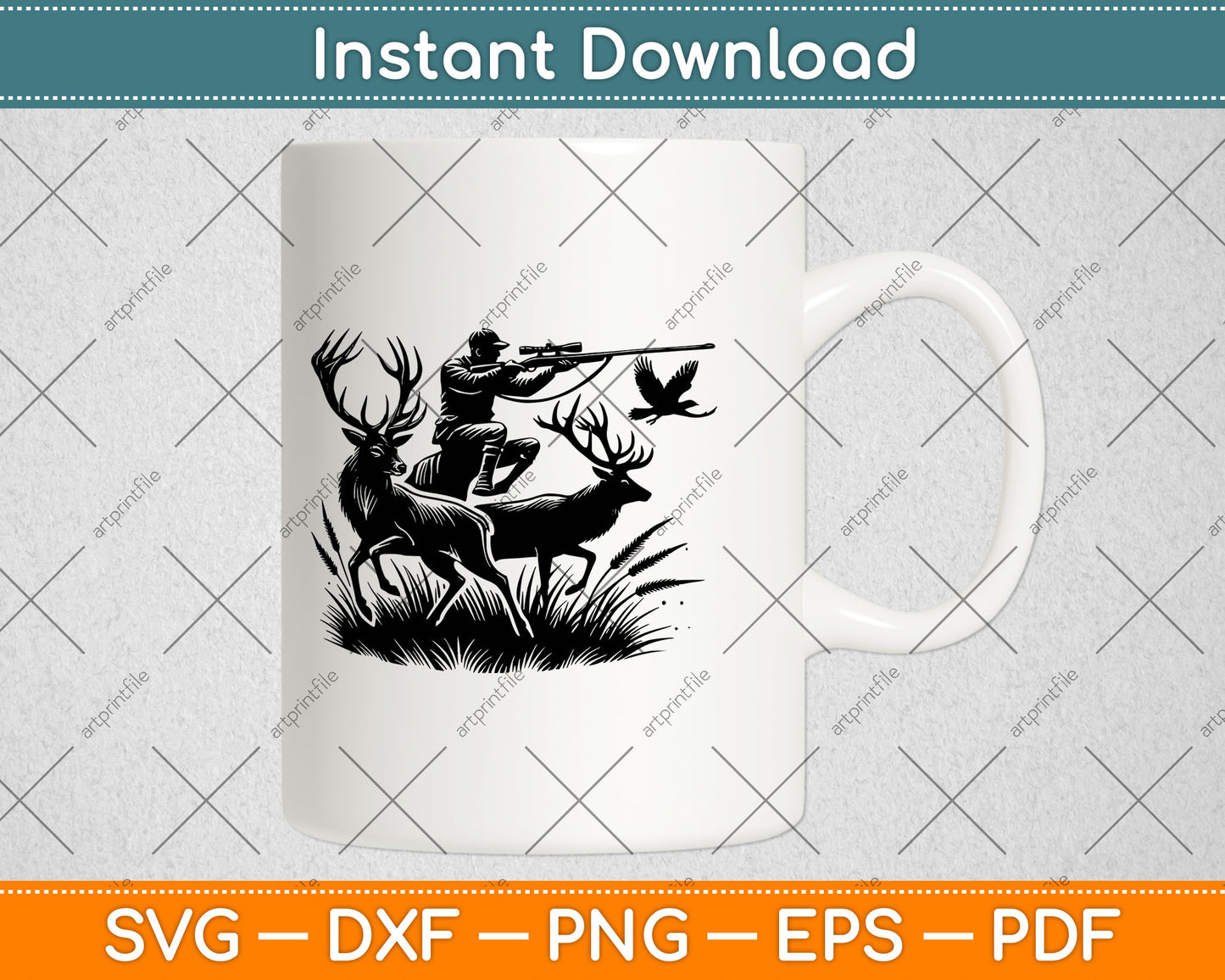Deer Hunting, Deer Hunter, Hunting Svg Digital Cutting File