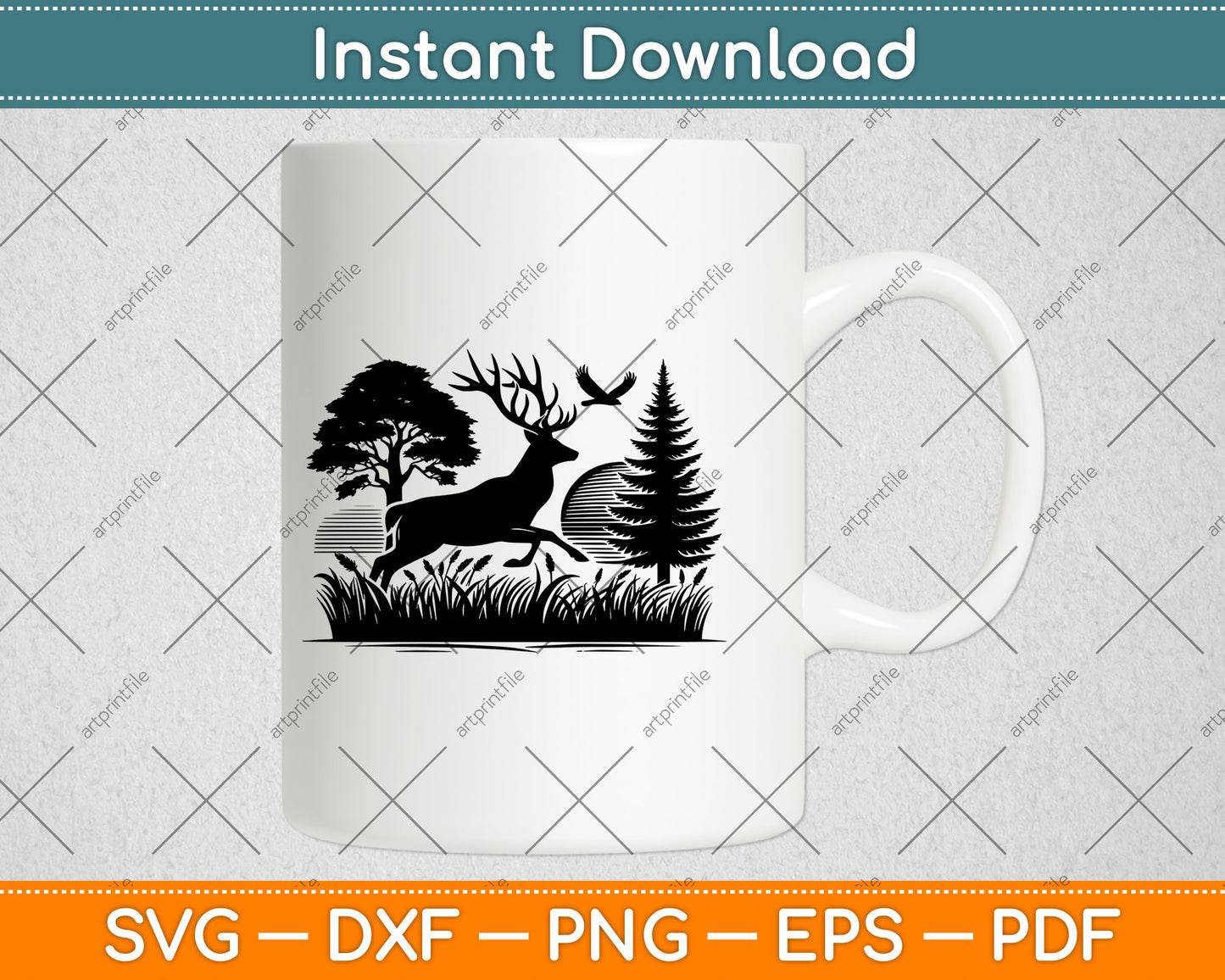 Deer Hunting, Deer Hunter, Hunting Svg Png Dxf Cutting File