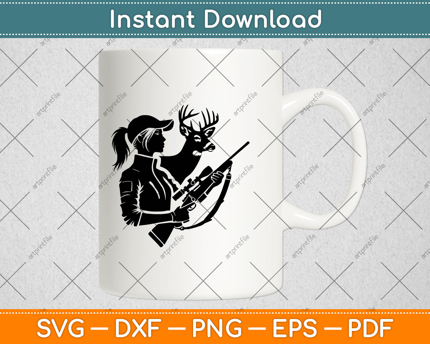 Deer Hunting, Deer Hunter, Hunting Svg Design Digital Cutting File