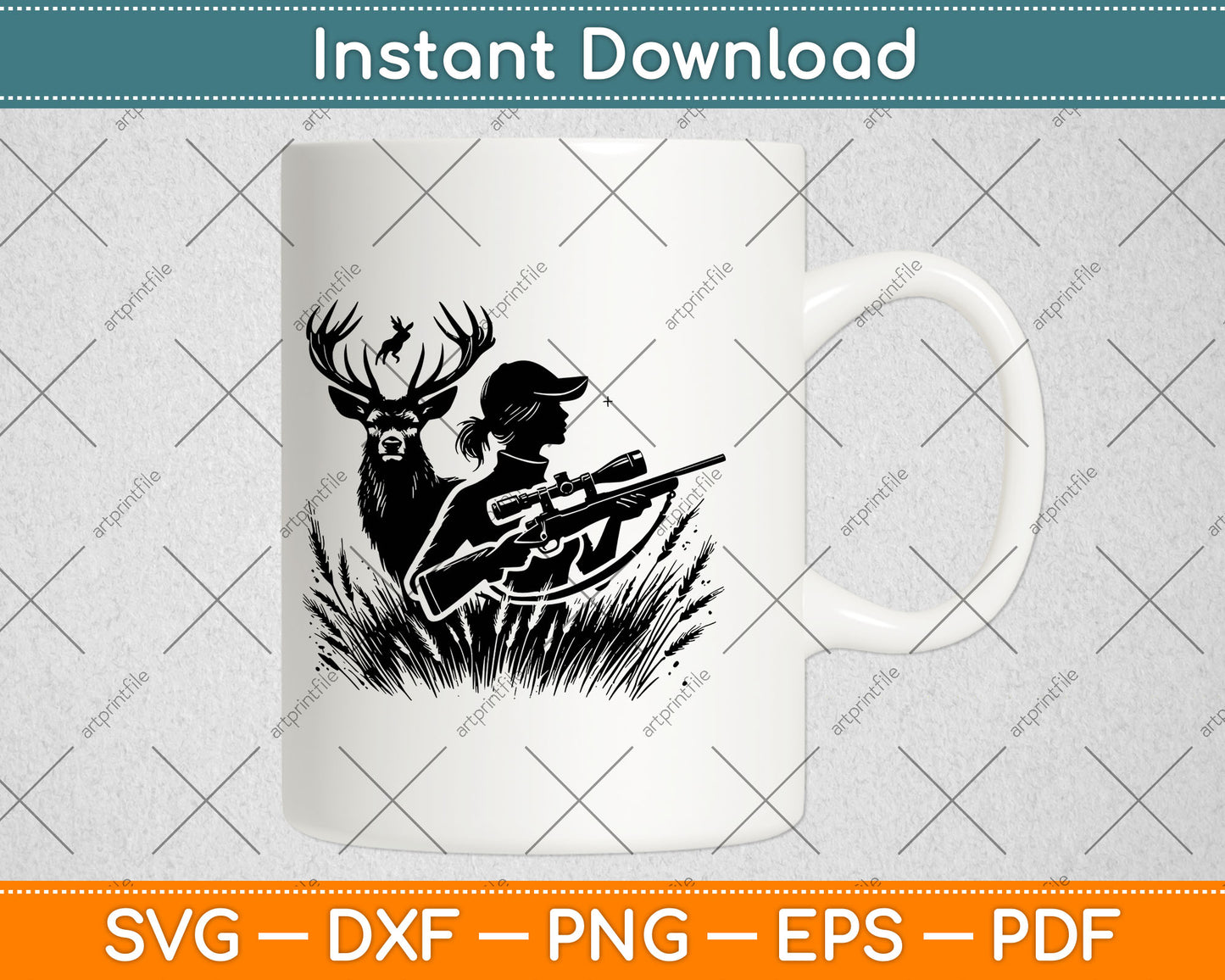Deer Hunting, Deer Hunter, Hunting Svg Digital Cutting File