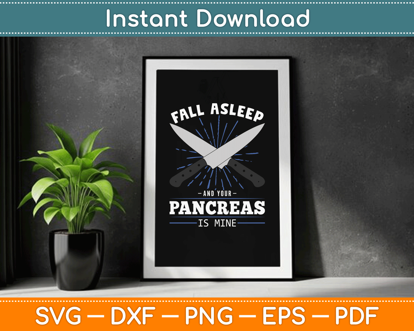 Diabetic Pancreas Diabetes Awareness Survivor Blood Sugar SVG Digital Cutting File