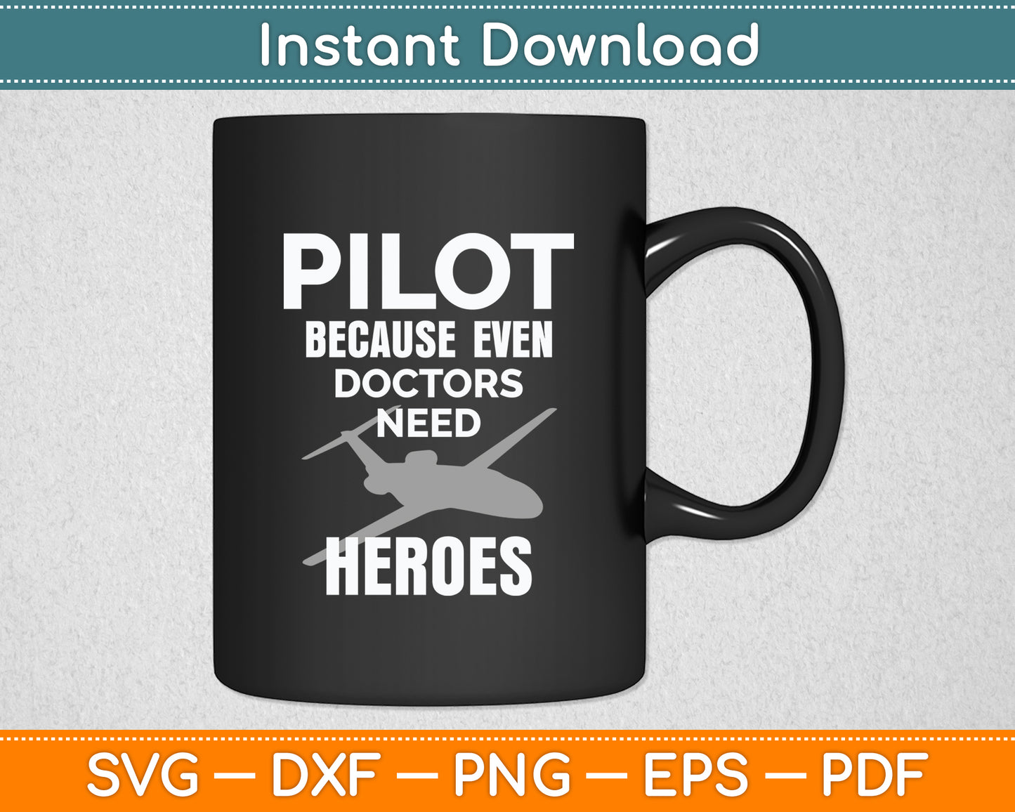 Doctor Need Heroes Helicopter Private Airplane Funny Svg Png Dxf Digital Cutting File