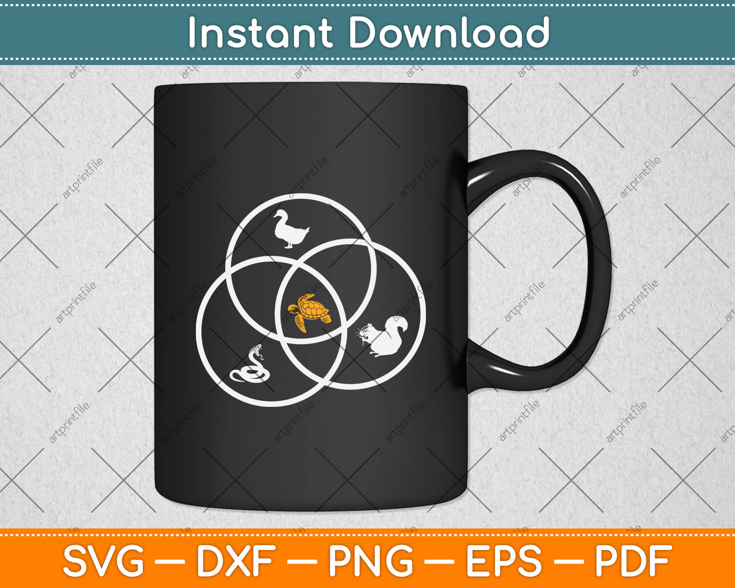 Duck Beaver Snake Platypus Svg Png Dxf Digital Cutting File