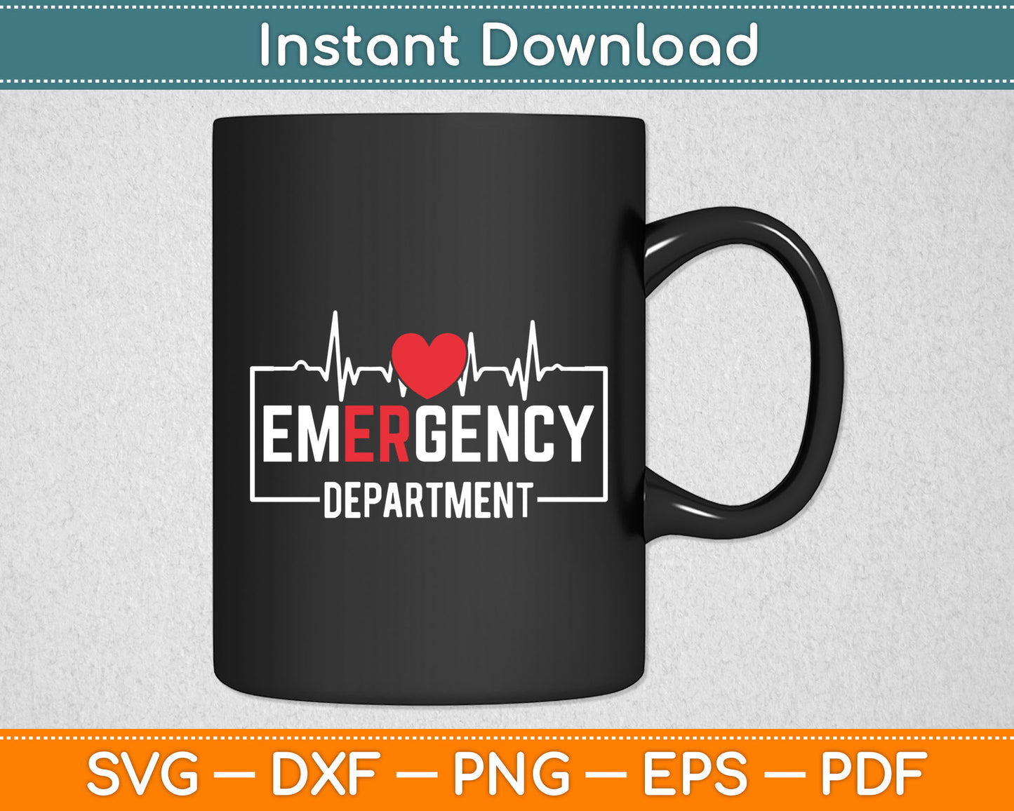 Emergency Department Emergency Room Healthcare Nursing Svg Digital Cutting File