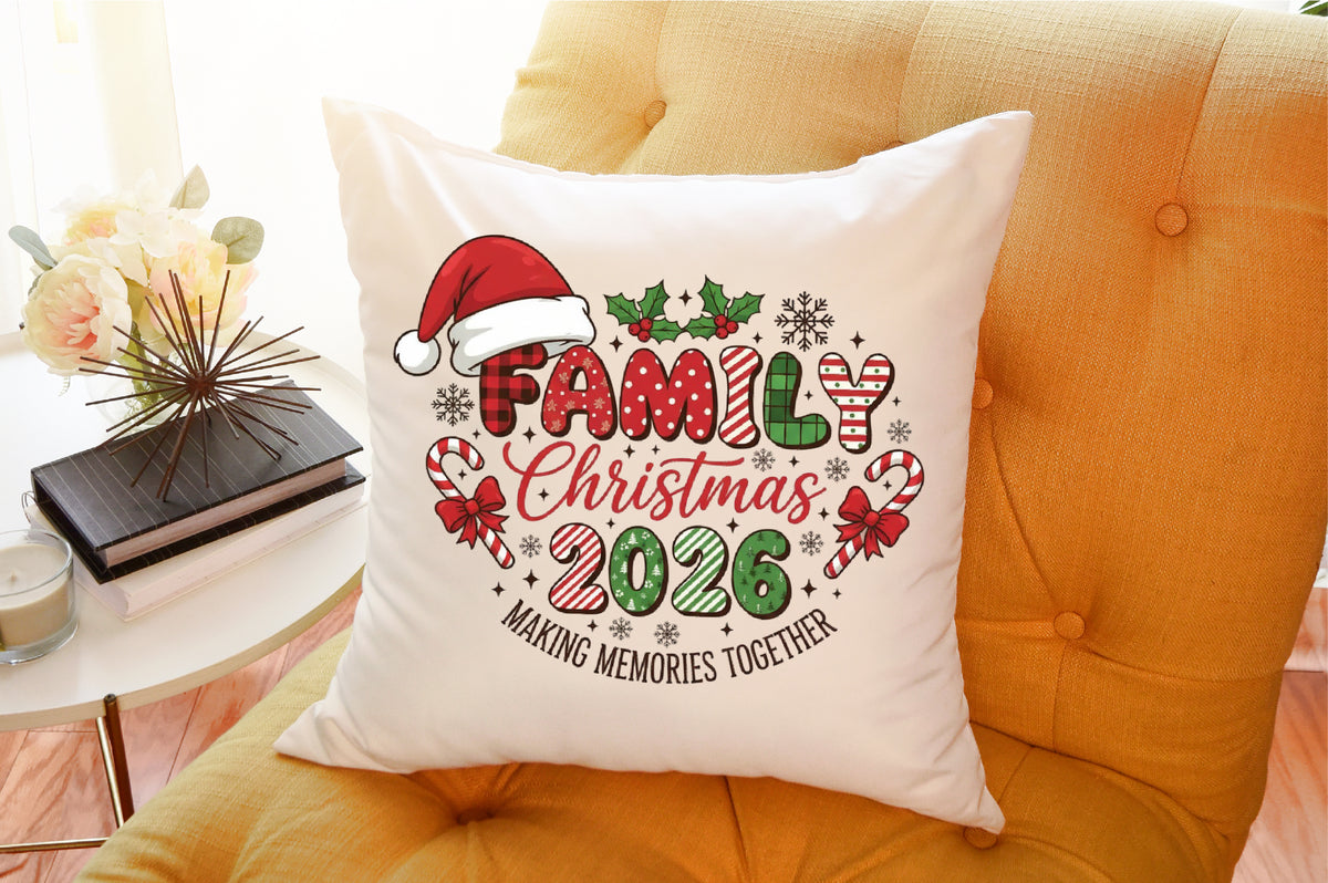 Family Christmas 2026 PNG