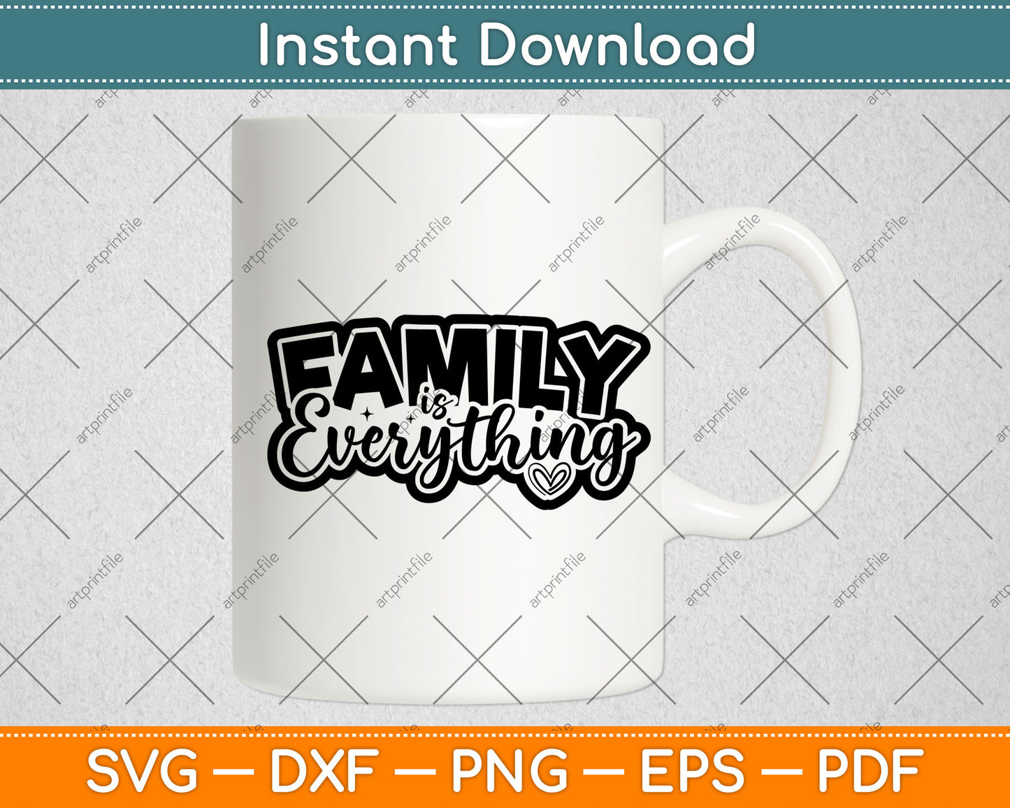 Family Is Everything - Family Quotes Svg Digital Cutting File