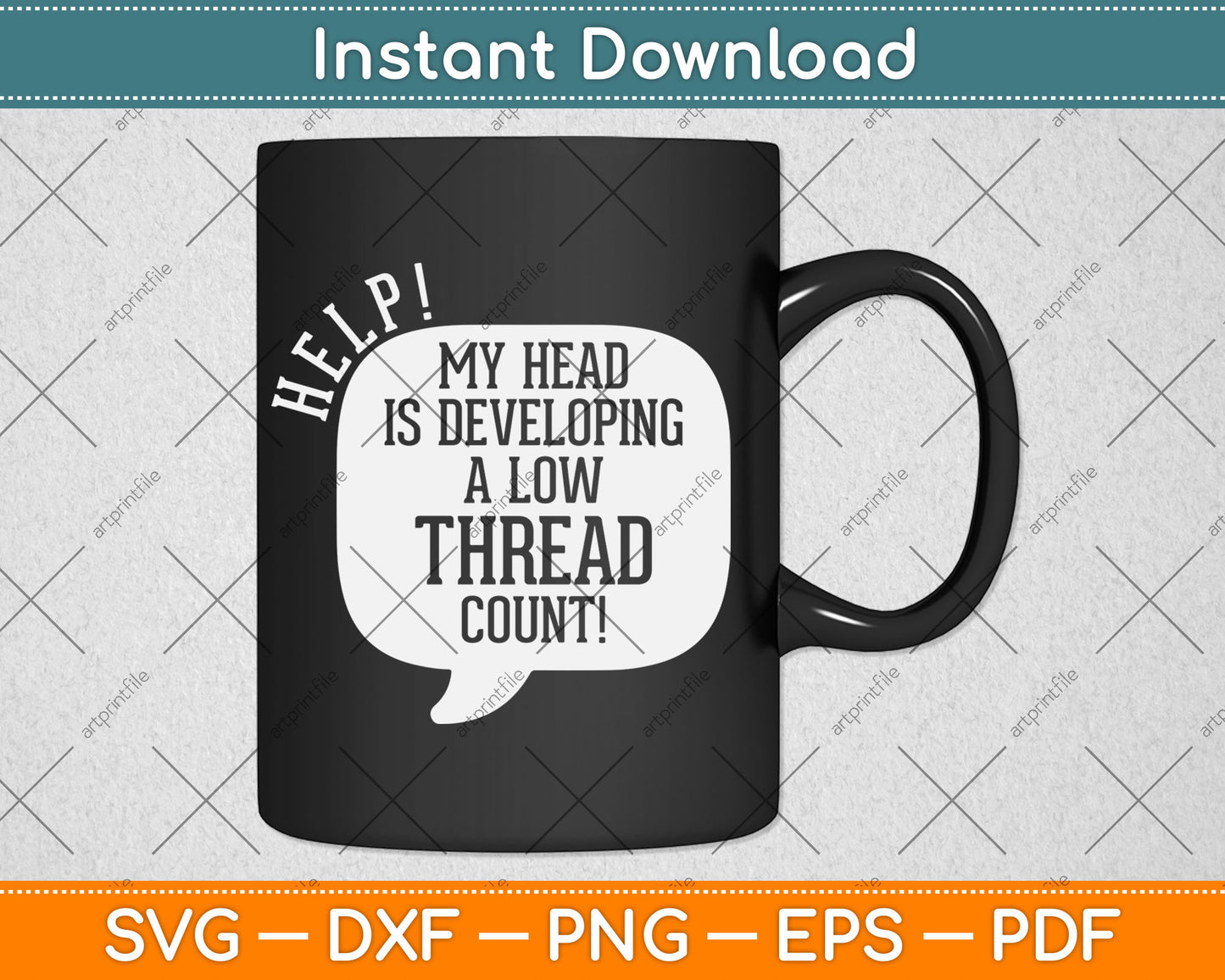 Funny Bald Guy Svg Digital Cutting File