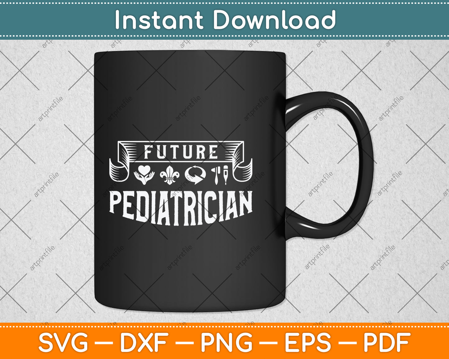 Future Pediatrician Svg Png Dxf Digital Cutting File