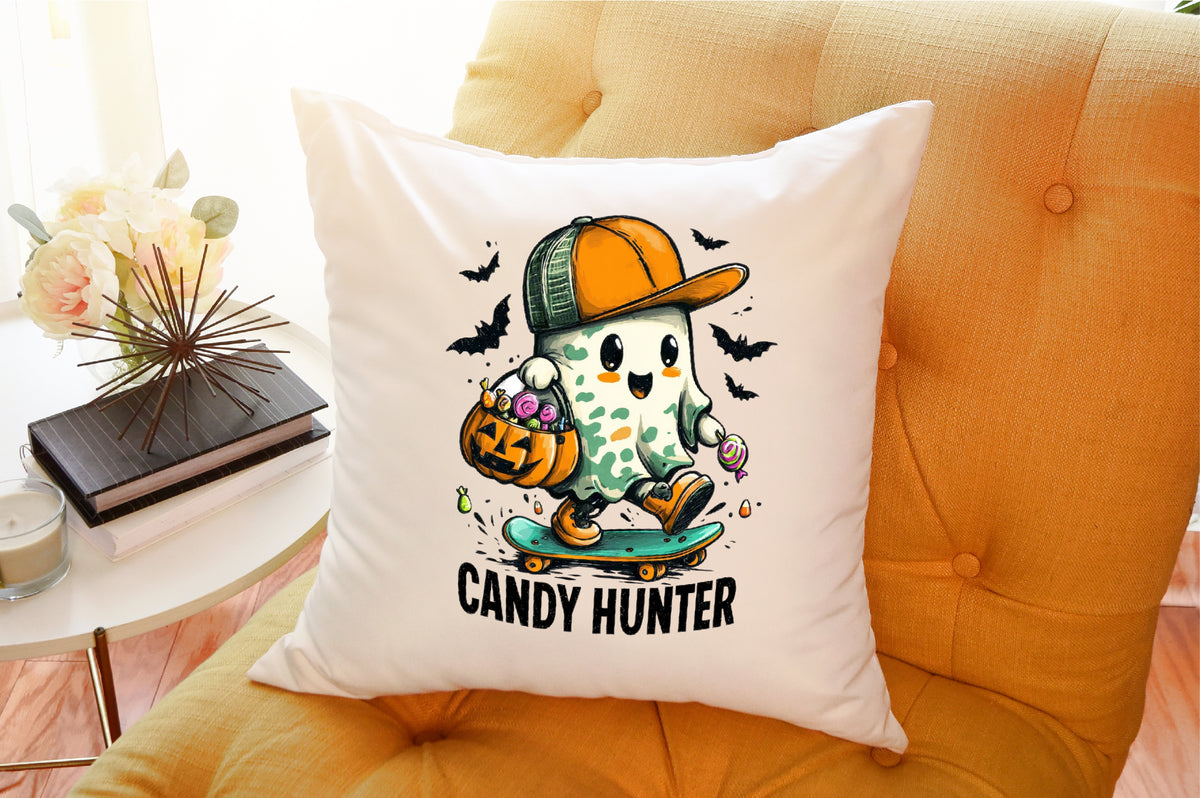 Halloween Camo Ghost Candy Hunter PNG