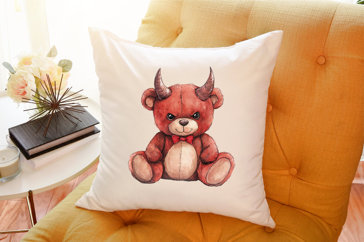 Halloween Scary Teddy Bear Clipart Spooky Cute PNG Bundle