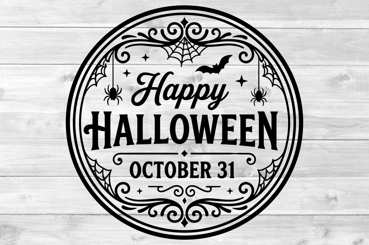 Happy Halloween October 31 SVG