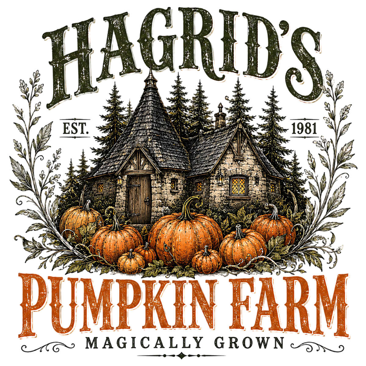 Highlands Pumpkin Farm Halloween PNG