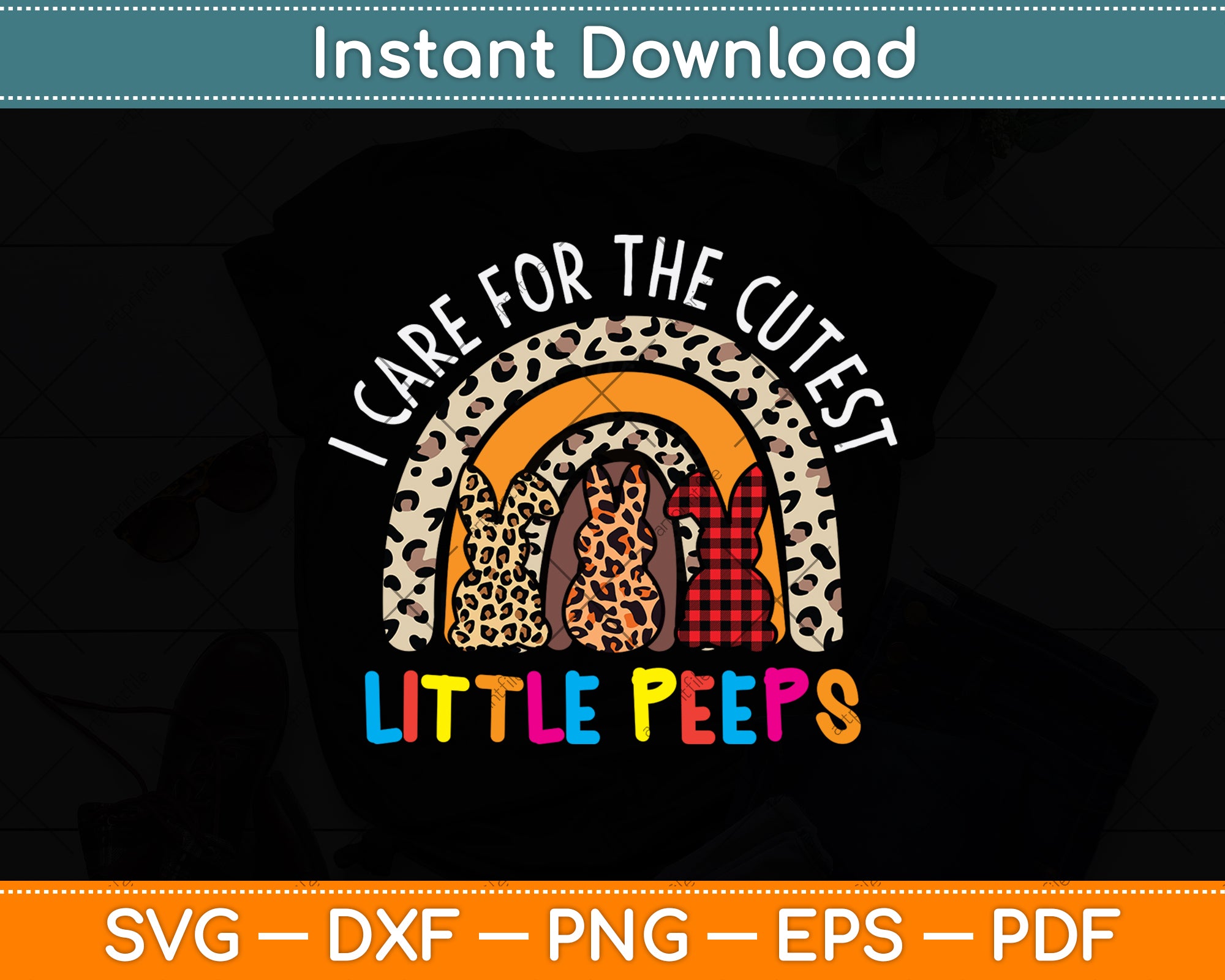 I Care For The Cutest Little Peeps Svg Cutting File – artprintfile