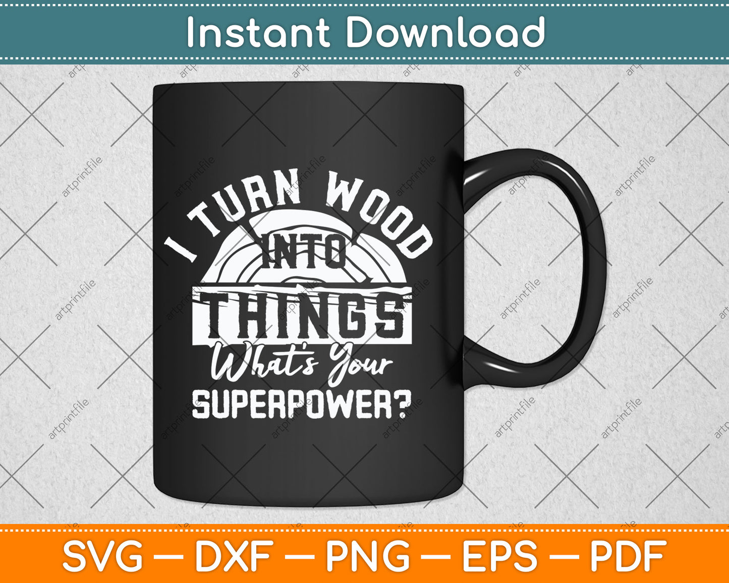 I Turn Wood Into Things Woodworker Carpenter Carpentry Svg Digital Cutting File