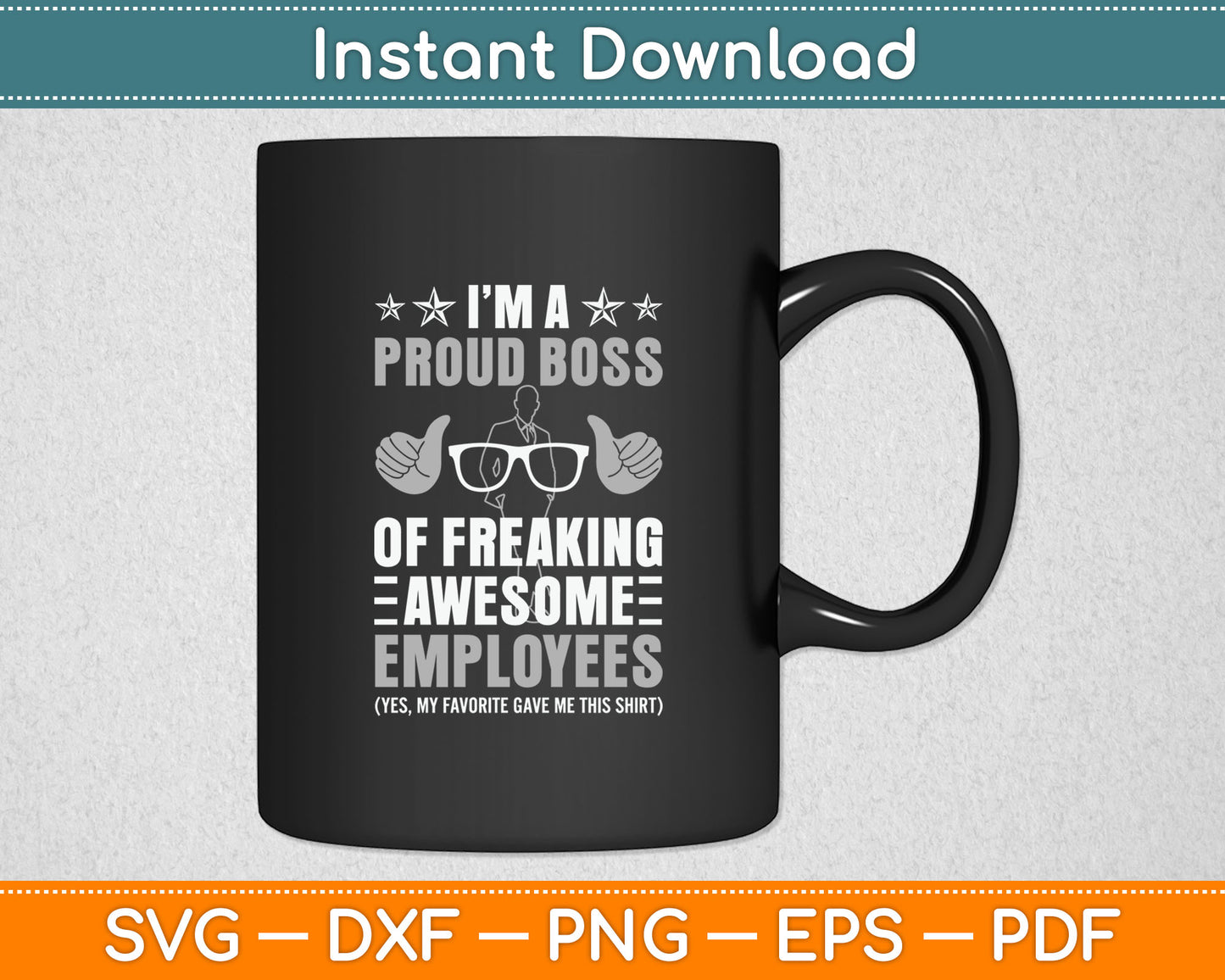 I'm A Of Freaking Awesome Employees Gift Svg Digital Cutting File