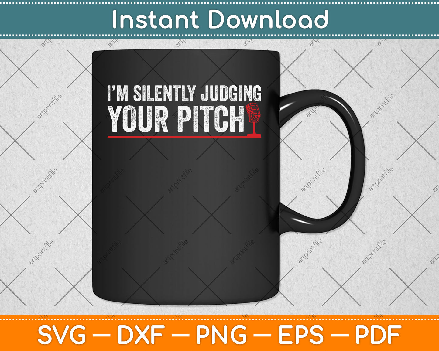 I'm Silently Judging Your Pitch Singing Teacher Funny Svg Png Dxf Digital Cutting File