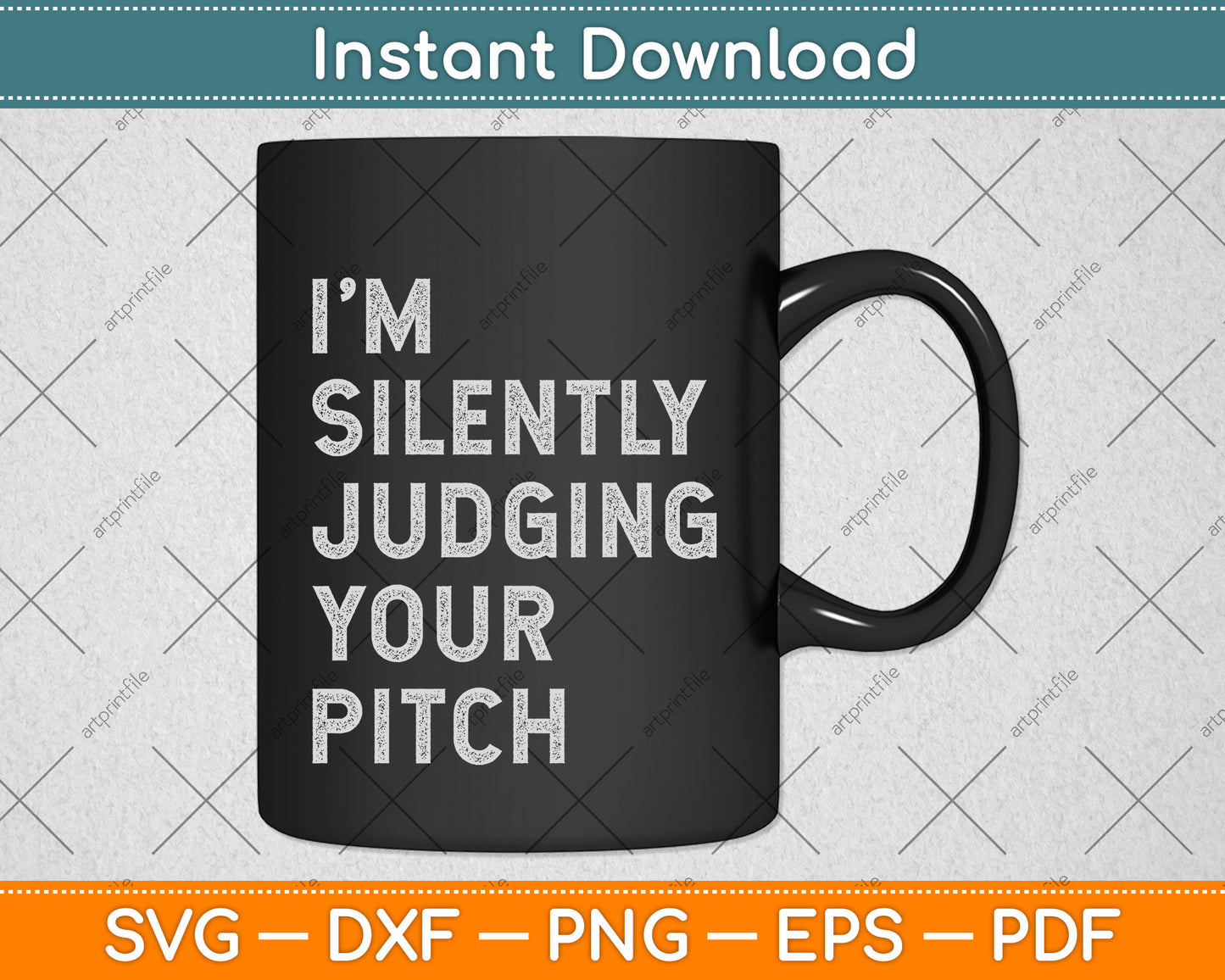 I'm Silently Judging Your Pitch Singing Teacher Svg Design Digital Cutting File