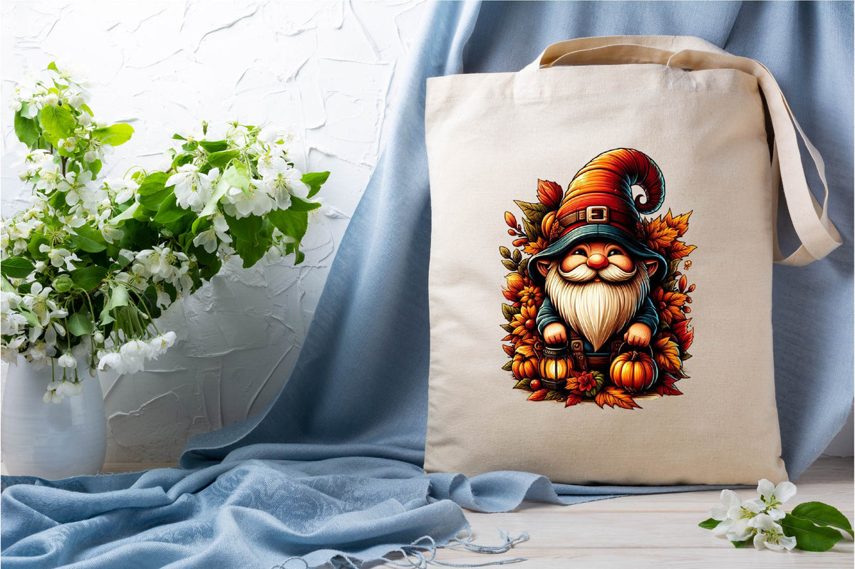 25 Autumn Gnome Clipart Bundle PNG, Fall Gnome Sublimation