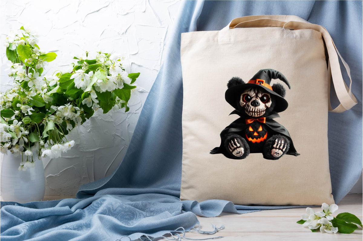 28 Halloween Scary Teddy Bear Clipart PNG Bundle