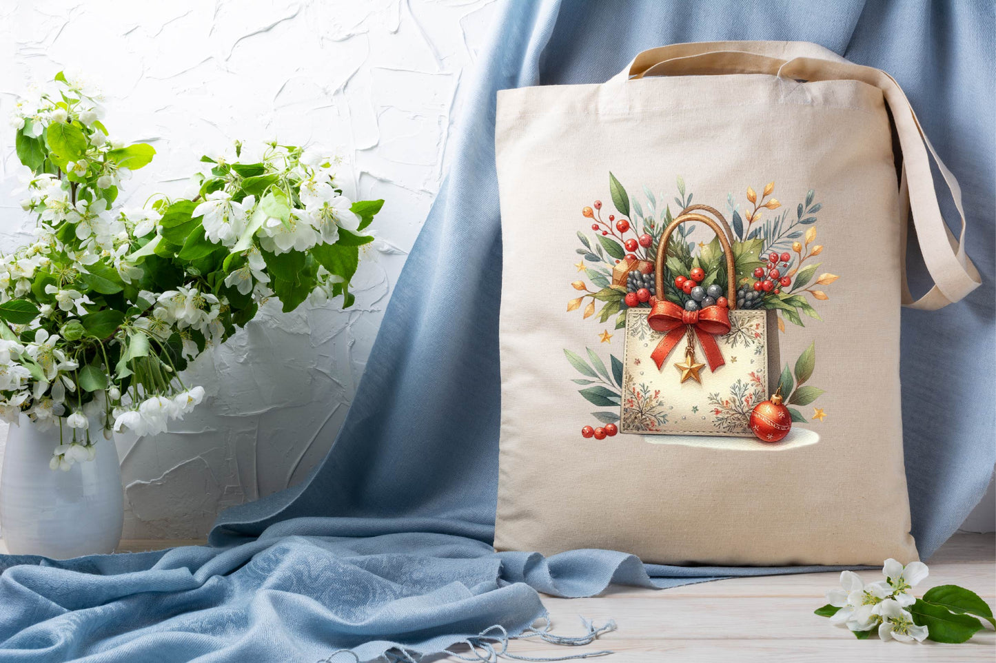 Christmas Handbag PNG Bundle 27 Holiday Purse Designs