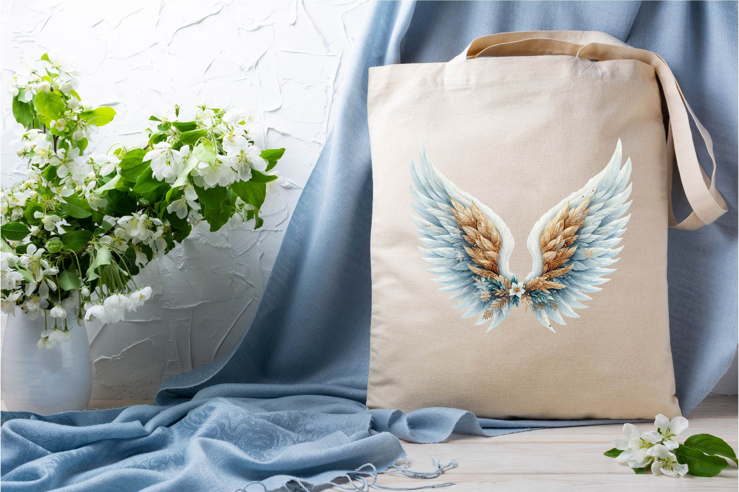 Christmas Angel Wings PNG Bundle 29 Winter Wing Clipart Designs