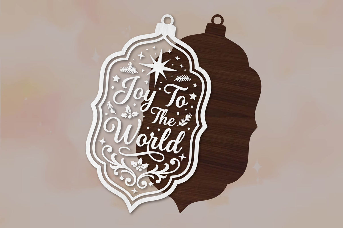 Joy To The World Christmas SVG