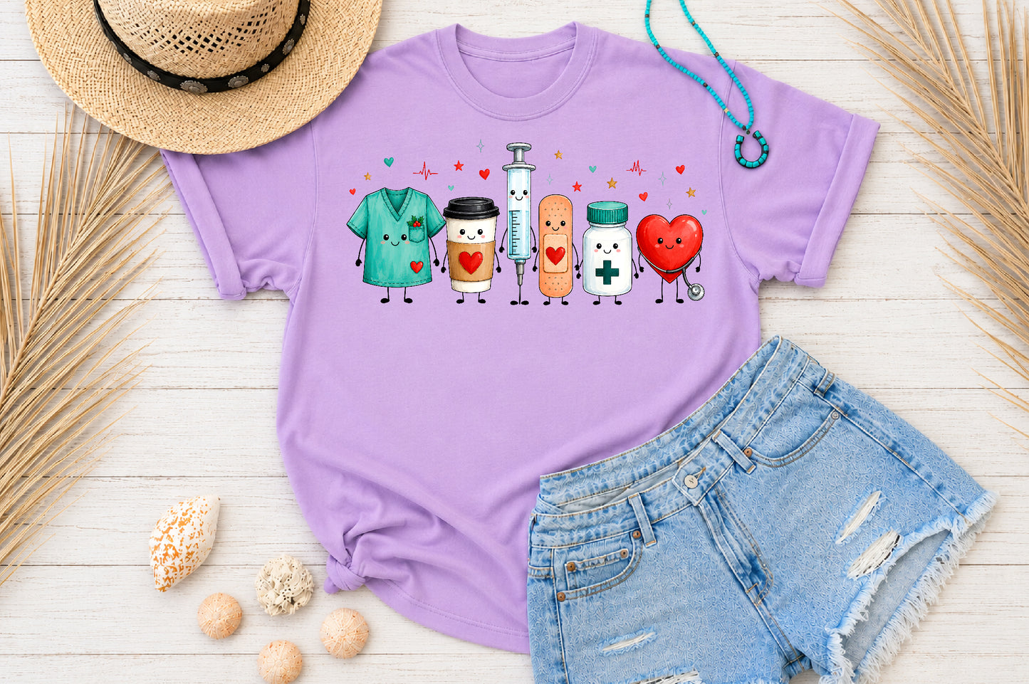Kawaii Medical Nurse PNG Cute Healthcare Clipart