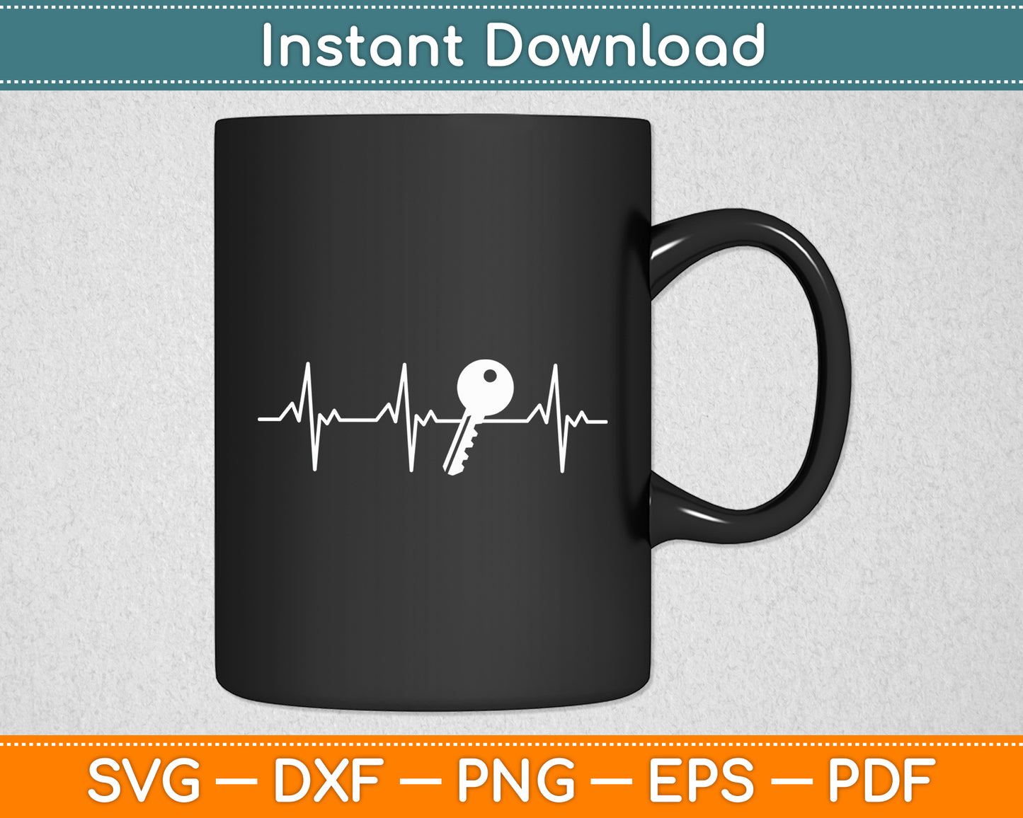 Lock Heartbeat Locksmith Locksmithing Cool Love Funny Svg Digital Cutting File