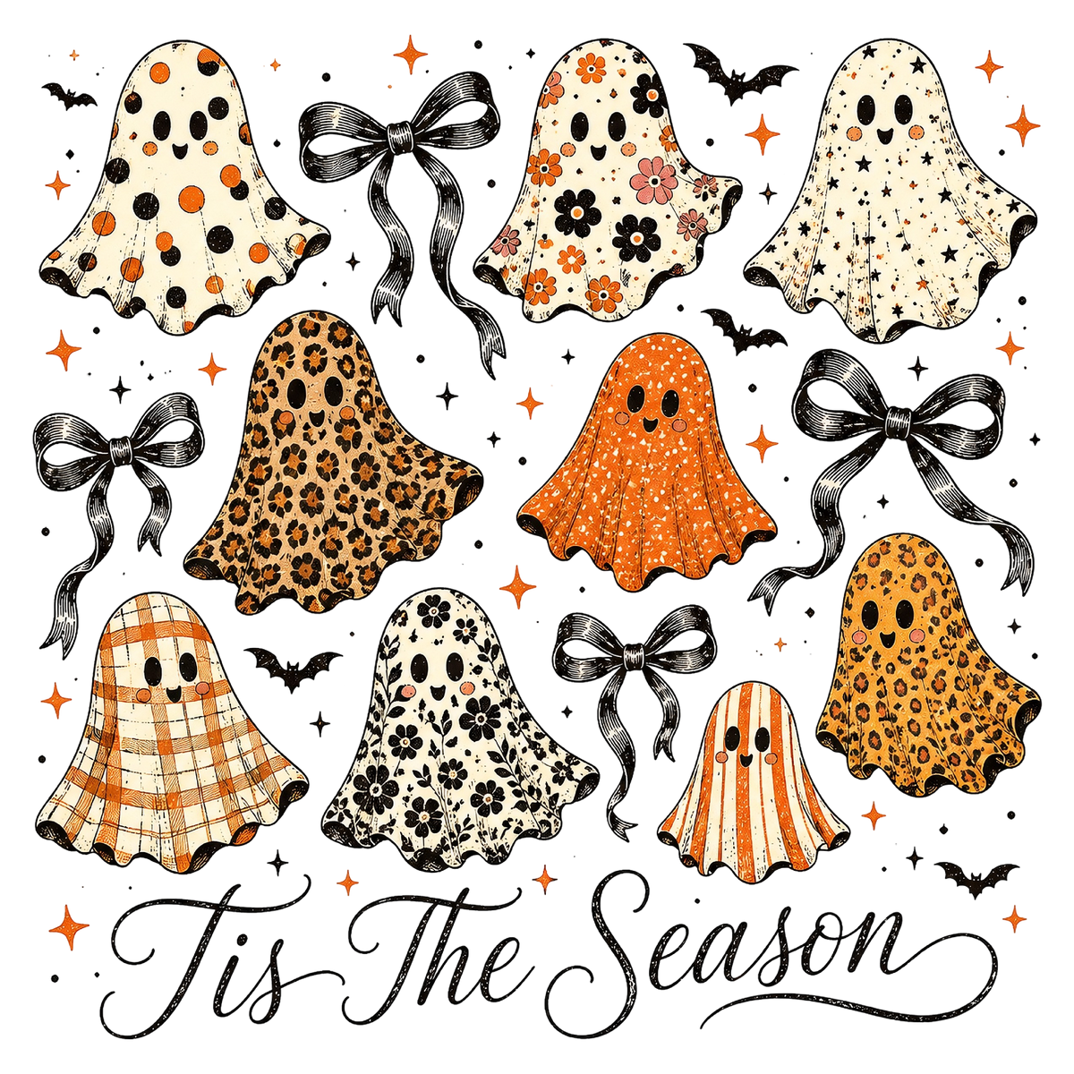Halloween Ghost Tis The Season PNG