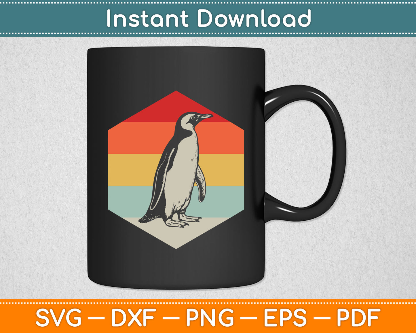 Penguin Animal Zookeeper Svg Digital Cutting File
